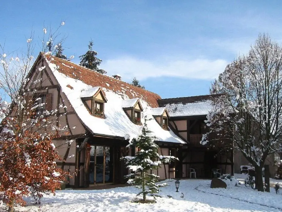 Décoration de Noël au Gîte Jebsheim, Alsace